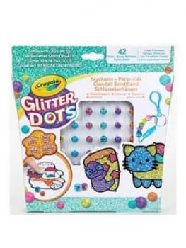 Crayola Glitter Dots Sparkle Friends Keychain