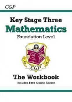 Ks3 Maths Workbook with Online Edition - Foundation Hardback