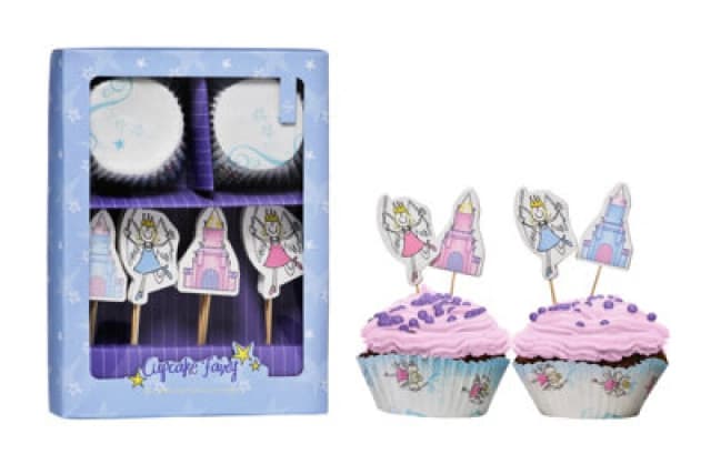 Premier Housewares Fairy Cupcake Cases And Toppers Set Multi