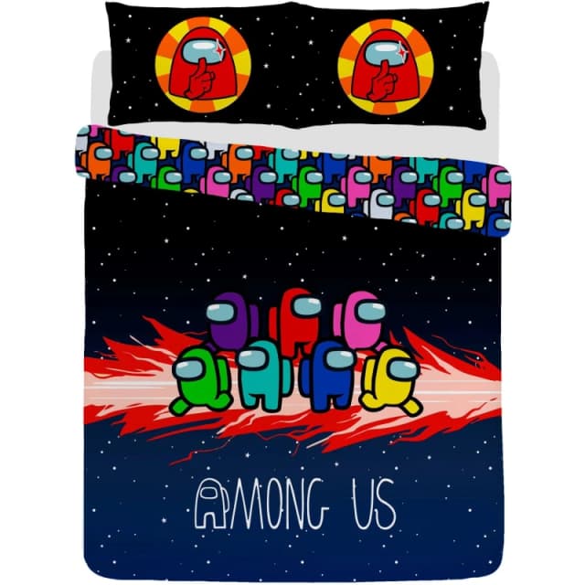 Among Us Double Duvet Cover Merchandise unisex One Size