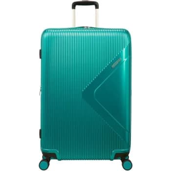 American Tourister Modern Dream Stardust Cabin Hard Spinner Emerald Green Suitcase