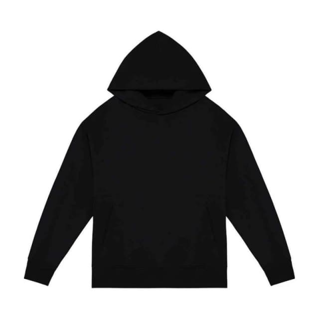 Native Spirit Mens Oversized Hoodie in Black Size: XS Black Male XS