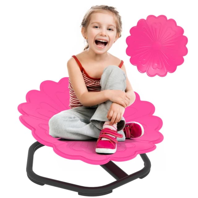 AIYAPLAY Sensory Spinning Chair, Kids Swivel Chair, Pink 331-092V00PK