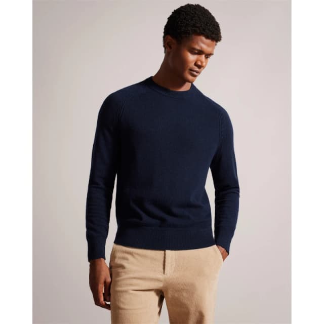 Ted Baker Crew Sweater - Blue Blue S