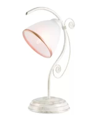 Retro Table Lamp White, 1x E27