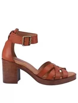 Hush Puppies Heeled Giselle Sandal - Tan, Brown, Size 3, Women