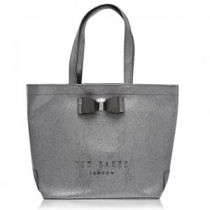Ted Baker Ginacon Tote Bag - gunmetal