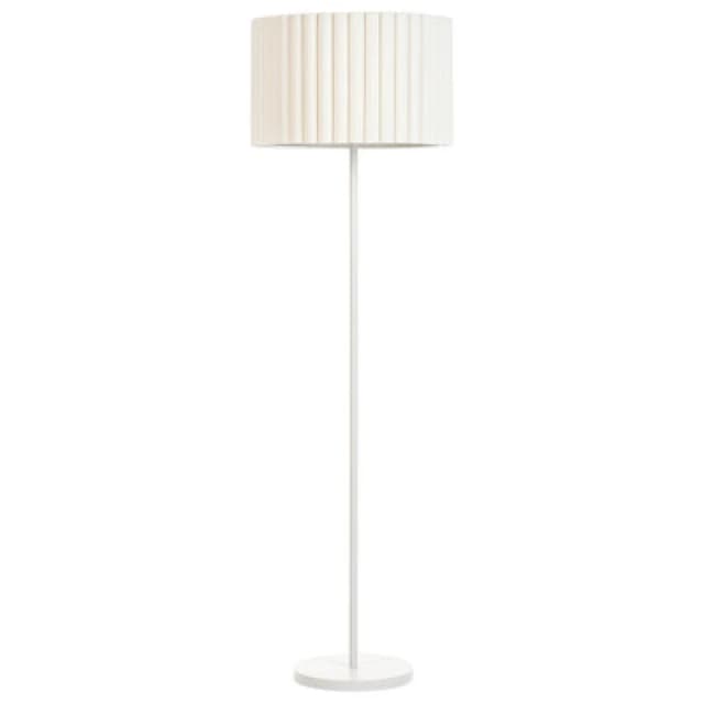 Beliani Floor Lamp Lourens Metal Off-White