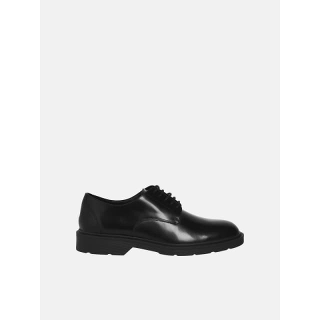 Jack and Jones Dax Leather Dress Shoes Mens Anthracite male 7 (41)