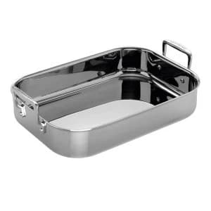 Le Creuset 3-Ply Stainless Steel Rectangular Roaster 26cm