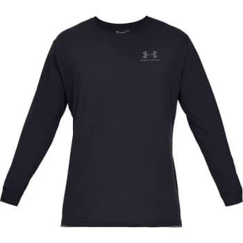 Under Armour Logo Chest Top - Black