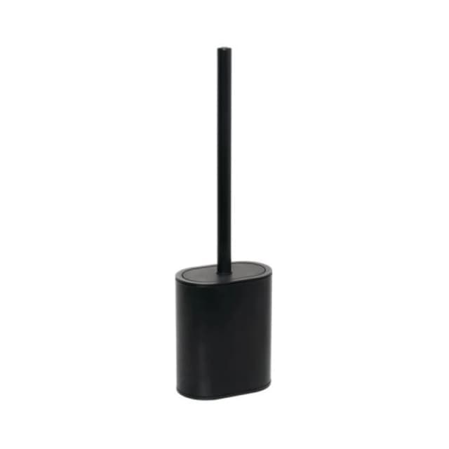 Sana Silicone Toilet Brush and Holder Black 10766