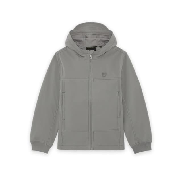 Lyle and Scott Kids Eagle Softshell Jacket Sharkskin male 10-11 Years