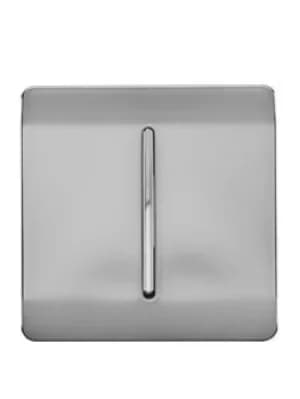 Trendiswitch 1G 2W 10 Amp Light Switch Stainless Steel