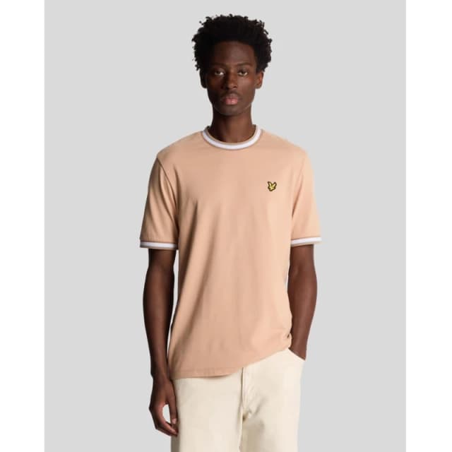 Lyle and Scott Multi Tipped T-Shirt Orange male M