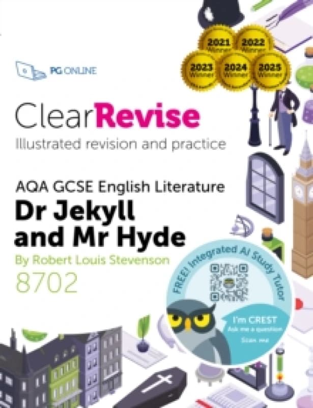 ClearRevise AQA GCSE English Literature 8702; Stevenson, Dr Jekyll and Mr Hyde Paperback / softback