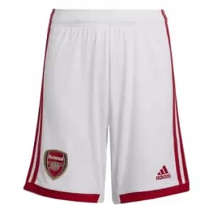 2022-2023 Arsenal Home Shorts (White) - Kids