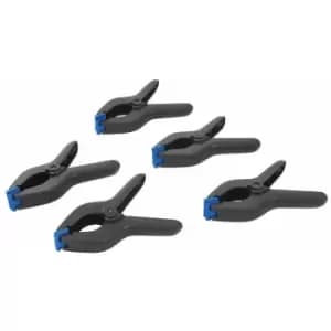 Silverline - Spring Clamps 5pk - 170mm Length / 70mm Jaw