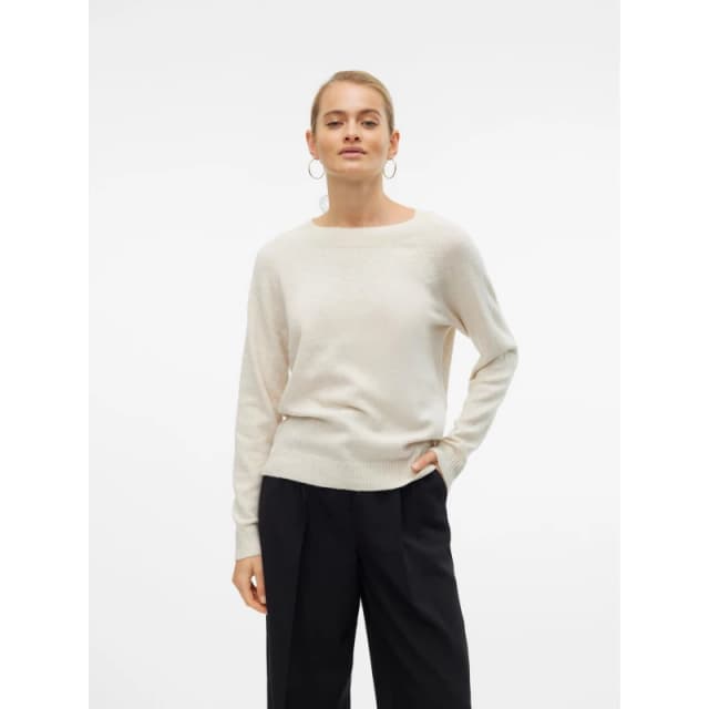 Vero Moda Doffy Knitted Jumper Birch melange female 10 (M)