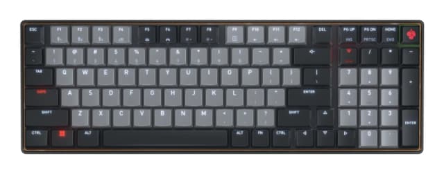 Cherry CHERRY KW 550 MX LP keyboard Home/Office USB + Bluetooth QZERTY US English Black G8A-25510HOAUS-2