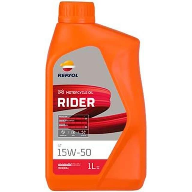 REPSOL RPP2130RHC Engine oil RIDER 4T 15W-50 Capacity: 1l Engine Oil (1862)