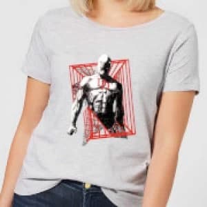 Marvel Knights Daredevil Cage Womens T-Shirt - Grey - L