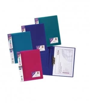 Snopake Clamp Binder Asst 12790 Pk10