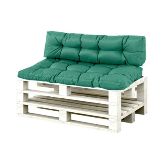 Luxury Living Plain Green 2 Piece Pallet Cushion Set SUMPCGRN