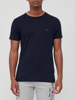 Tommy Hilfiger Back Print Logo T-Shirt - Desert Sky, Desert Sky Size M Men