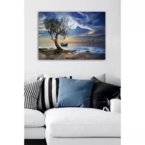 592870400-5070 Multicolor Decorative Canvas Painting