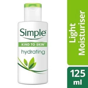 Simple Kind To Skin Hydrating Light Moisturiser 125ml