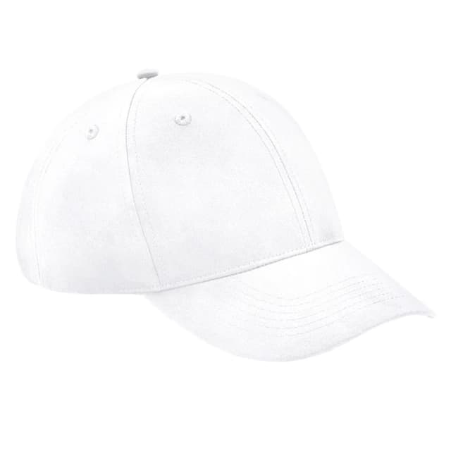 Beechfield Beechfield Men Pro-Style Cap in White White One Size Male 5063417941613