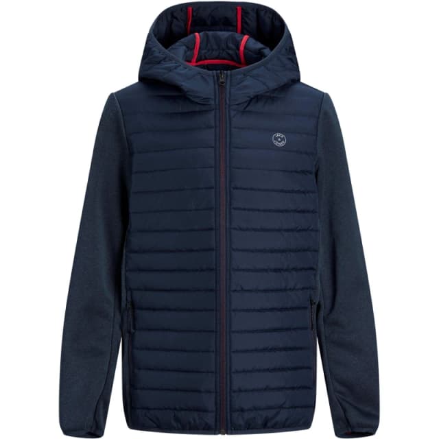 Jack and Jones Multi Quilted Hood Jacket Junior Quilted Jackets 7 - 8 Years Blue 60771418175
