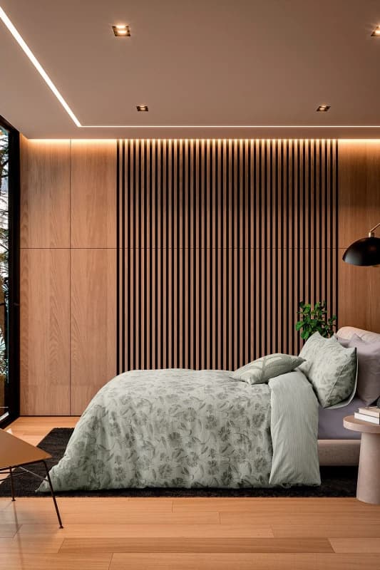 Nalu Nicole Scherzinger 'Kalea' Cotton Duvet Cover Set Green