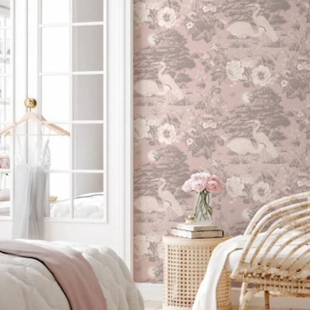 Nina Homes Nina Hancock Home Geo Stag Sage Green Geometric Paste The Paper Wallpaper, Green WL-N10085