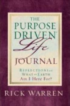 Purpose Driven Life Journal by Rick Warren Hardback