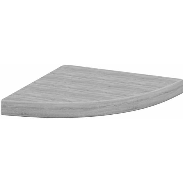 VIDAXL Vidaxl - Wall Corner Shelf Concrete Grey 35x35x3.8cm mdf 8720286417430