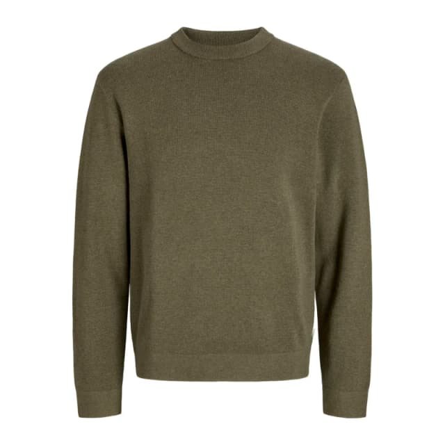jack & jones Knitted Crew Neck Jumper Khaki Men M