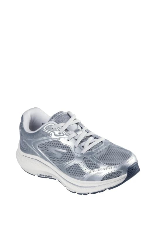 Skechers Womens GO RUN Consistent 2.0 Volt Trainer in Grey Size: 4 Grey Female 4