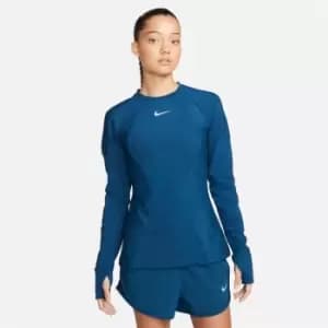 Nike Run Division Dri-Fit ADV Womens Long-Sleeve Top - Blue