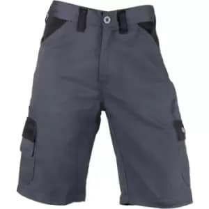 Dickies Workwear Mens Everyday Shorts (38R) (Grey/Black) - Grey/Black