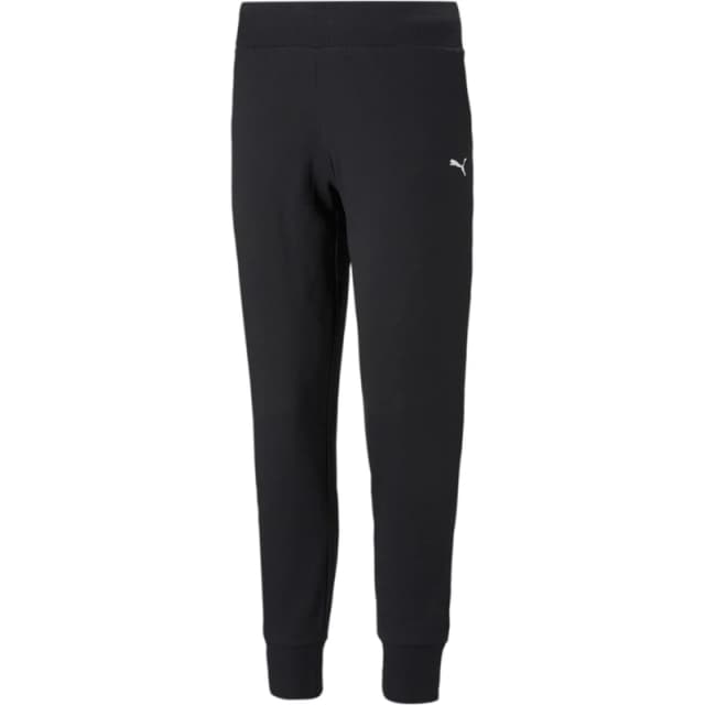 Puma Womens Closed Hem Fleece Joggers Puma Black female 10 (S)