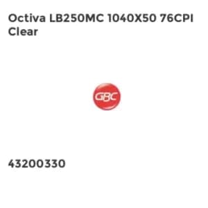 Octiva LB250MC 1040X50 76CPI Clear