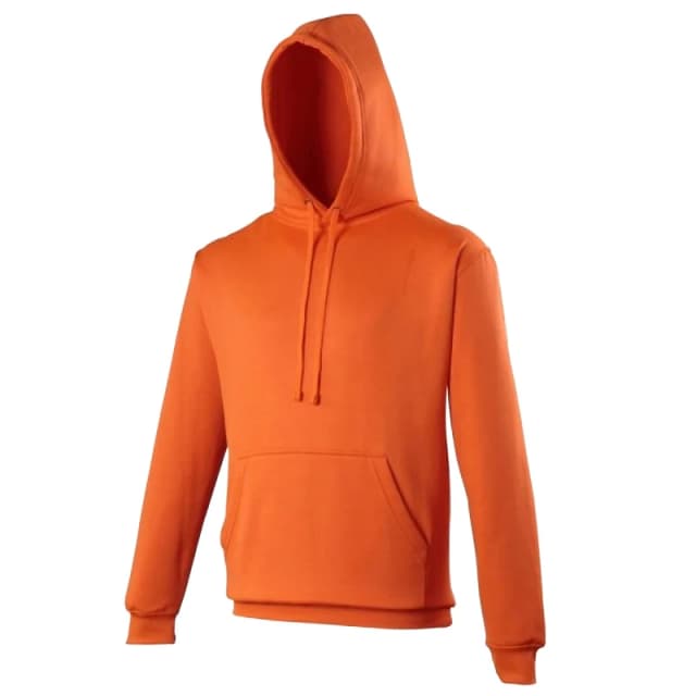 AWDis AWDis Men Electric Hooded Sweatshirt Hoodie in Burnt Orange Size: Small Burnt Orange S Male 5055747804829