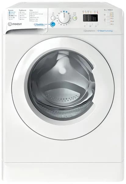 Indesit BWA81496XWVUK 8KG 1400RPM Spin Washing Machine