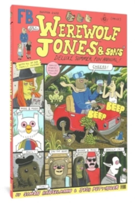 Werewolf Jones & Sons Deluxe Summer Fun Annual Hardback