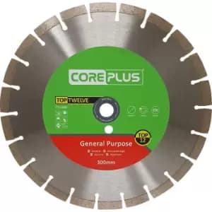 CorePlus Top Twelve General Purpose Diamond Blade 300mm