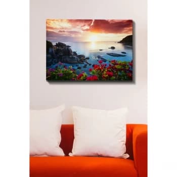 Kanvas Tablo (70 x 100) - 95 Multicolor Decorative Canvas Painting