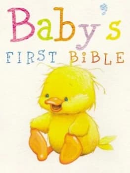 NKJV Babys First Bible Hardcover White by Thomas Nelson