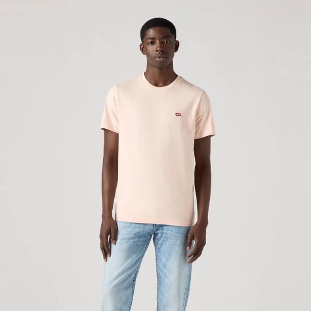 Levis Original Housemark Tee - Mens - L - Pink / Pale Dogwood